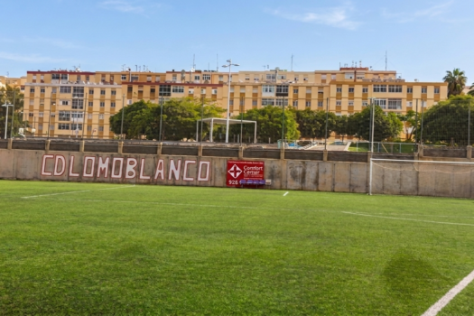<strong>El Ayuntamiento destina más de medio millón de euros en la renovación del campo de fútbol José Ruano en Lomo Blanco</strong>