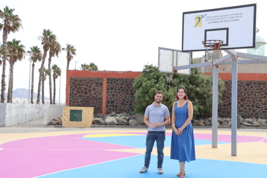 El Ayuntamiento renueva la cancha de baloncesto de El Rincón para mejorar su conservación y uso deportivo
